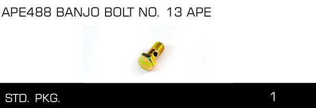 APE488 BANJO BOLT NO. 13 APE